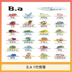 B.A 一代主機煙彈電子煙一盒三顆