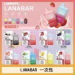 LANA BAR可充电一次性電子煙霧化5000口(3.0%)