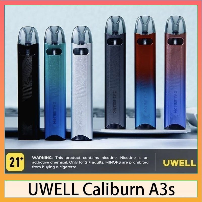 UWELL CALIBURN A3s UWELL Caliburn A3S咖哩棒A3S POD電子煙主機官網評價說明書
